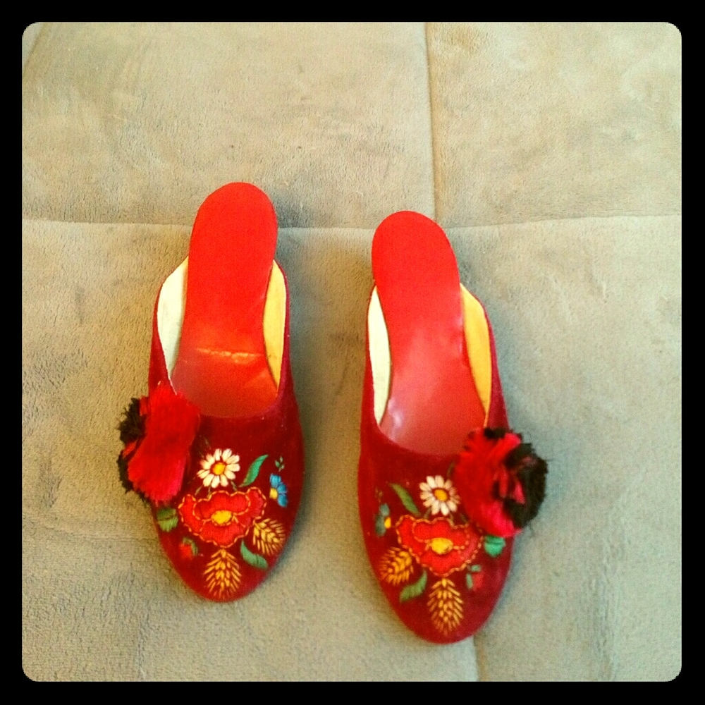 Oriental slippers